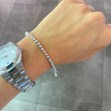 Carica l'immagine nel visualizzatore di Gallery, BRACCIALE PALLINO DIAMANTATO