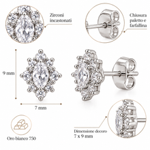 Carica l'immagine nel visualizzatore di Gallery, ORECCHINI LUCE MARQUISE