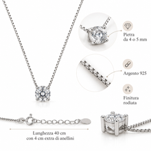 Carica l'immagine nel visualizzatore di Gallery, COLLANA PUNTO LUCE GRIFF