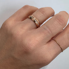 Carica l'immagine nel visualizzatore di Gallery, FEDE ETERNITY ORO ROSA E DIAMANTI