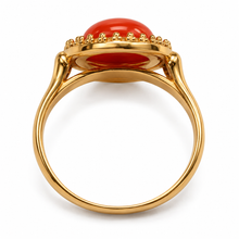 Carica l'immagine nel visualizzatore di Gallery, ANELLO CORALLO BRILLANTE
