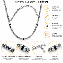 Carica l'immagine nel visualizzatore di Gallery, COLLANA SECTOR ENERGY - SAFT93