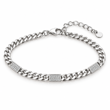 Carica l'immagine nel visualizzatore di Gallery, BRACCIALE IN ARGENTO SHINE