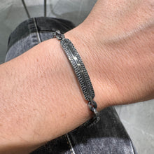 Carica l'immagine nel visualizzatore di Gallery, BRACCIALE PIASTRA BRUNITA
