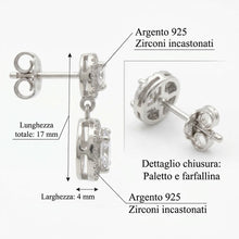 Carica l'immagine nel visualizzatore di Gallery, ORECCHINI MULTIPIETRA PENDENTI