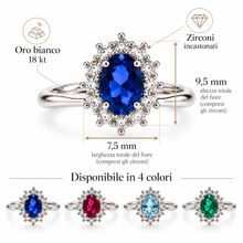 Carica l'immagine nel visualizzatore di Gallery, ANELLO FIORE KATE PETIT