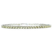 Carica l'immagine nel visualizzatore di Gallery, BRACCIALI TENNIS MOSCHETTONE