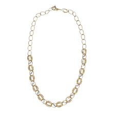 Carica l'immagine nel visualizzatore di Gallery, COLLANA GIROCOLLO BICOLORE