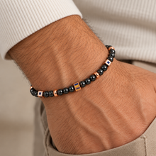 Carica l'immagine nel visualizzatore di Gallery, BRACCIALE IN ARGENTO BLACK MOSAIC