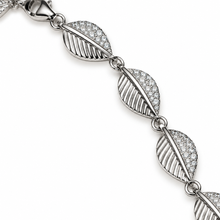 Carica l'immagine nel visualizzatore di Gallery, BRACCIALE FOGLIE BRILLANTI