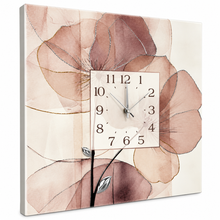 Carica l'immagine nel visualizzatore di Gallery, OROLOGIO DA PARETE FLOREALE
