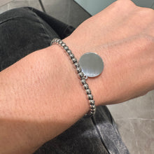 Carica l'immagine nel visualizzatore di Gallery, BRACCIALE SFERE CON CHARM MEDAGLIA