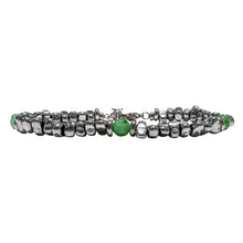 Carica l'immagine nel visualizzatore di Gallery, BRACCIALE ANANDA PIETRE VERDI