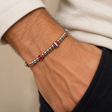 Carica l'immagine nel visualizzatore di Gallery, BRACCIALE IN ARGENTO SILVER MOSAIC