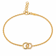 Carica l'immagine nel visualizzatore di Gallery, BRACCIALE CERCHIO ED ESAGONO