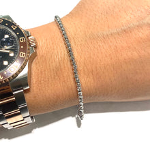 Carica l'immagine nel visualizzatore di Gallery, BRACCIALE PALLINO DIAMANTATO