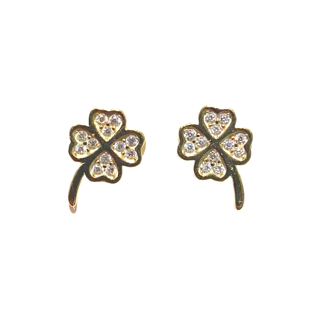 Orecchini A Quadrifoglio Portafortuna In Acciaio Inossidabile, Goccia Cuore Per Donne E Ragazze, Gioielli Per San Patrizio, Regalo Simbolico In Oro E Argento