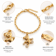 Carica l'immagine nel visualizzatore di Gallery, BRACCIALE ORSETTO