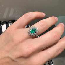 Carica l'immagine nel visualizzatore di Gallery, ANELLO MERAVIGLIA CON SMERALDO