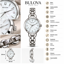 Carica l'immagine nel visualizzatore di Gallery, BULOVA CLASSIC DIAMONDS