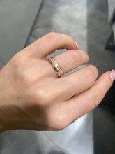 Carica l'immagine nel visualizzatore di Gallery, FEDE ETERNITY ORO ROSA E DIAMANTI