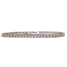 Carica l'immagine nel visualizzatore di Gallery, BRACCIALI TENNIS MOSCHETTONE