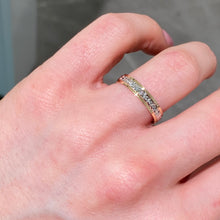 Carica l'immagine nel visualizzatore di Gallery, FEDINA IN ORO BIANCO E GIALLO