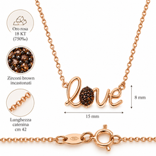Carica l'immagine nel visualizzatore di Gallery, COLLANA LOVE
