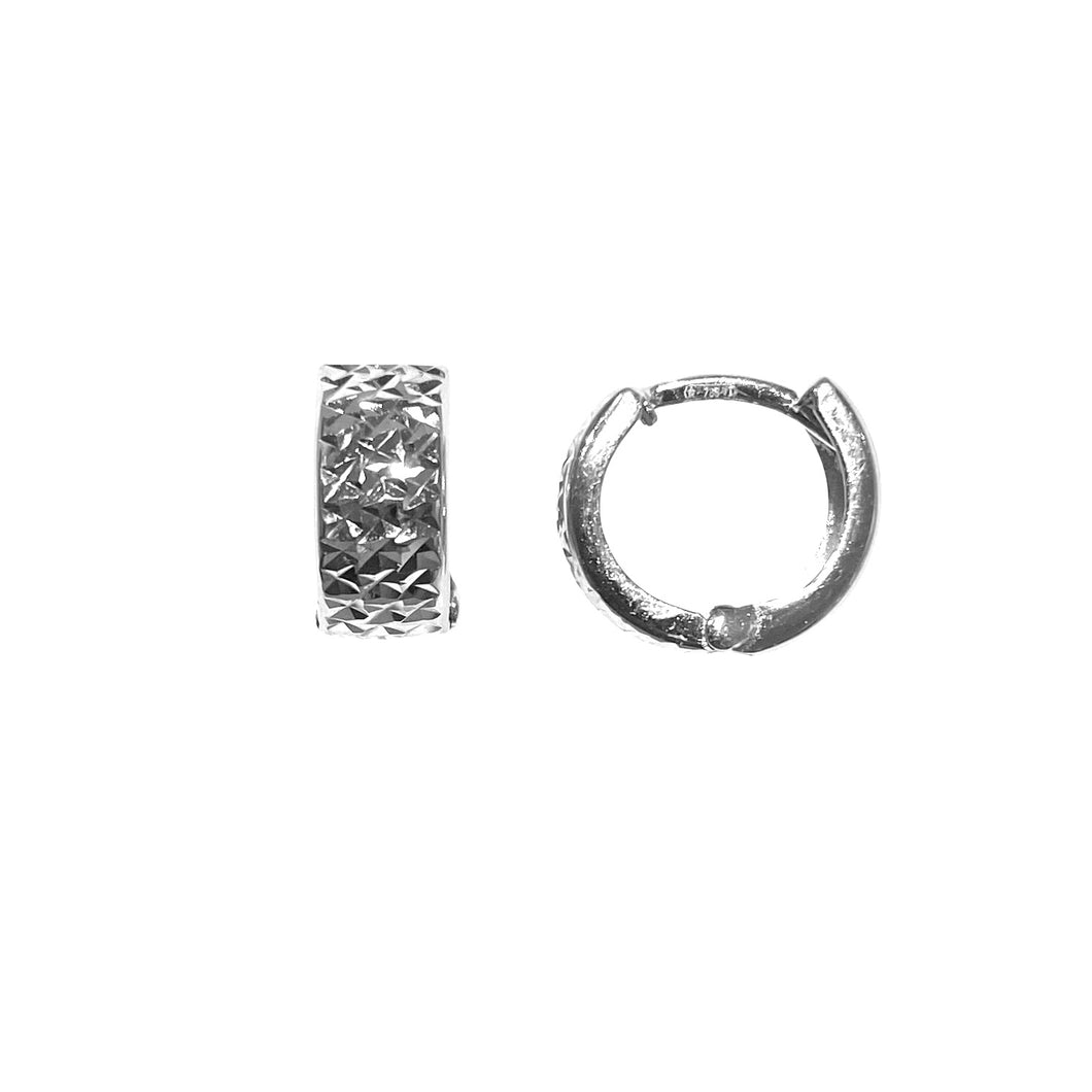ORECCHINI CERCHIO DIAMANTATO