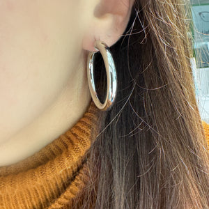 ORECCHINI CERCHIO CHUNKY