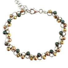 Carica l&#39;immagine nel visualizzatore di Gallery, BRACCIALE SFERE E CERCHIOLINI
