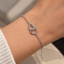 Carica l'immagine nel visualizzatore di Gallery, BRACCIALE CERCHIO E CUORE
