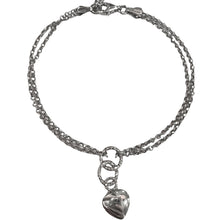 Carica l&#39;immagine nel visualizzatore di Gallery, BRACCIALE CUORE PENDENTE
