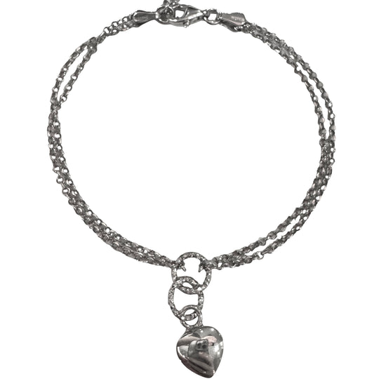 BRACCIALE CUORE PENDENTE