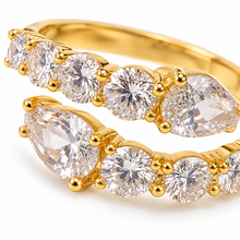 Carica l'immagine nel visualizzatore di Gallery, ANELLO GOLDEN SPARKLE
