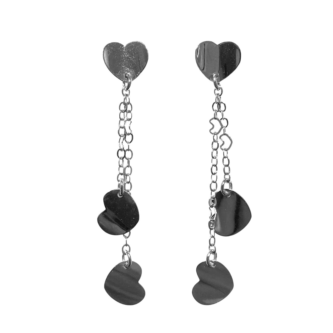 ORECCHINI CUORI CADENTI
