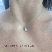 Carica l&#39;immagine nel visualizzatore di Gallery, COLLANA CERCHIO DI LUCE
