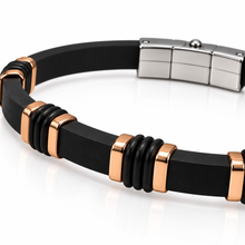 Carica l'immagine nel visualizzatore di Gallery, BRACCIALE URBAN ROSE IN ACCIAIO

