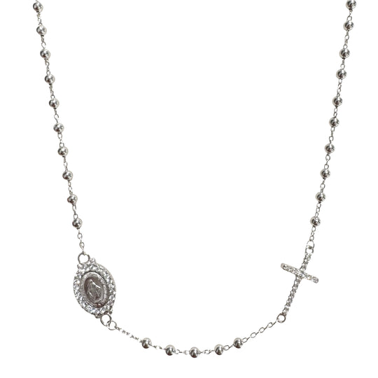 COLLANA ROSARIO BRILLANTE