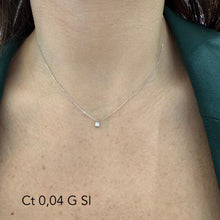 Carica l&#39;immagine nel visualizzatore di Gallery, COLLANA PUNTO LUCE DIAMANTE A GRIFF

