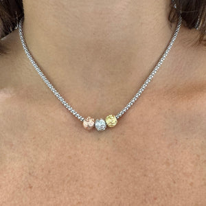 COLLANA 3 SFERE