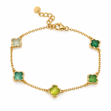 Carica l'immagine nel visualizzatore di Gallery, BRACCIALE SFUMATURE DI VERDE
