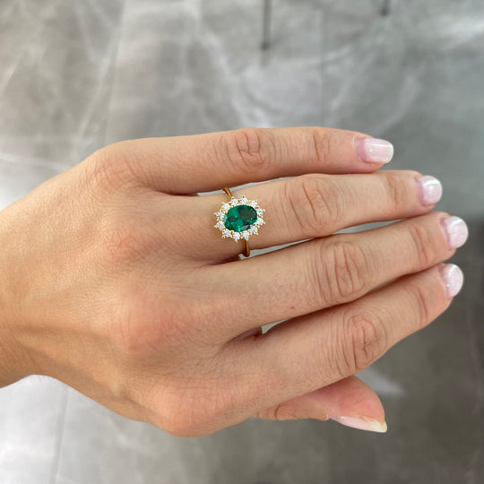 ANELLO KATE VERDE