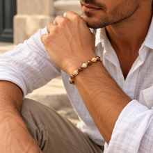 Carica l'immagine nel visualizzatore di Gallery, BRACCIALE IN ARGENTO DESERT MOON CON PIETRE NATURALI

