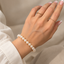Carica l'immagine nel visualizzatore di Gallery, BRACCIALE PERLE ACQUA DOLCE 7,5-8
