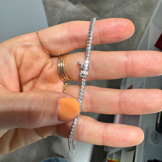 COLLANA TENNIS THIN SCALARE