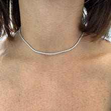 Carica l&#39;immagine nel visualizzatore di Gallery, COLLANA TENNIS SOTTILE
