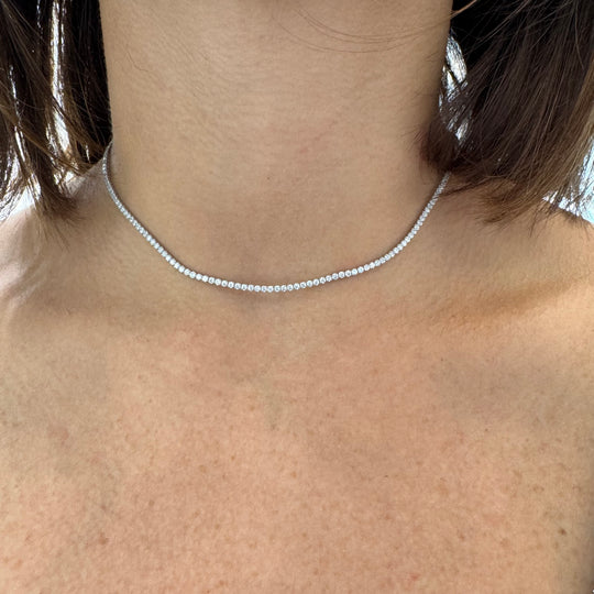 COLLANA TENNIS SOTTILE