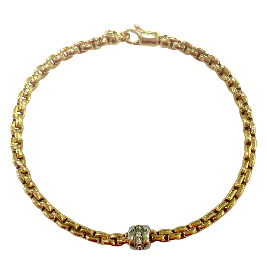 BRACCIALE CON CHARM CENTRALE