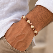 Carica l'immagine nel visualizzatore di Gallery, BRACCIALE IN ARGENTO DESERT MOON CON PIETRE NATURALI
